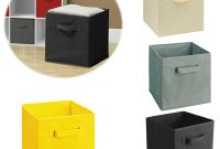 6 Pack Foldable Storage Cubes Collapsible Fabric Bins Shelf in proportions 1000 X 1000