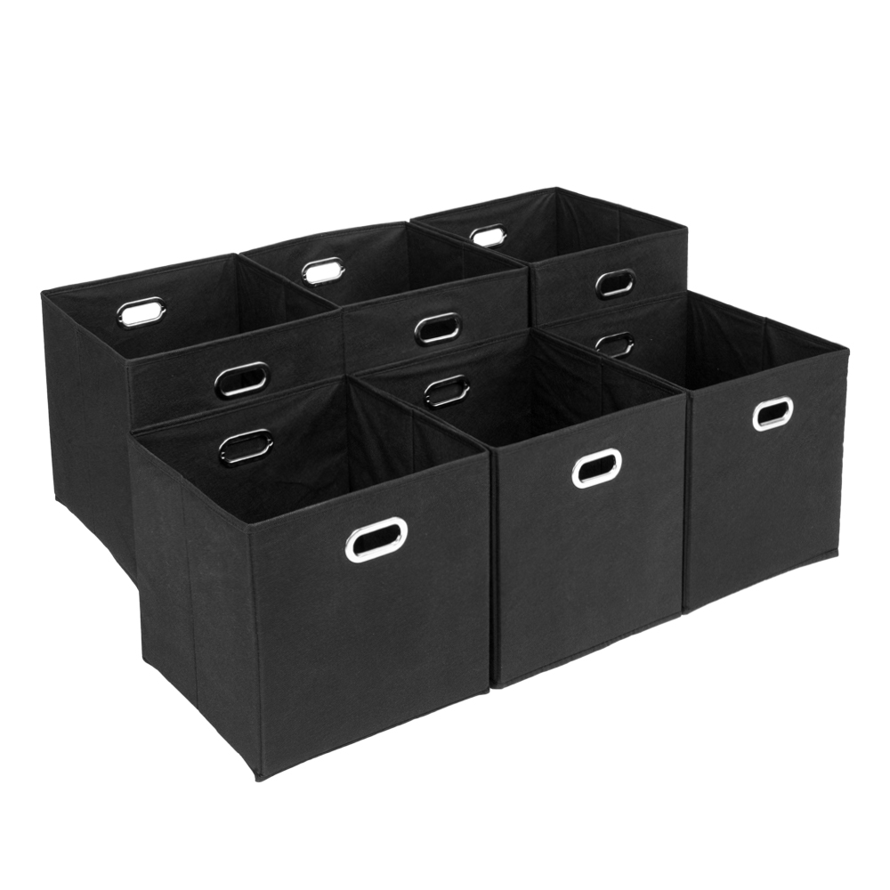 6 Pcs Foldable Fabric Storage Rack Box 6 Cubes Bins Drawers for measurements 1000 X 1000
