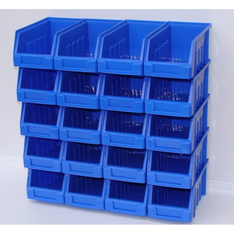 60 Storage Bins Kit Wall Or Stack Garage Home Workshop Sold with sizing 900 X 900