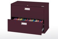 600 Series 36 In W 2 Drawer Lateral File Cabinet In Burgundy with proportions 1000 X 1000