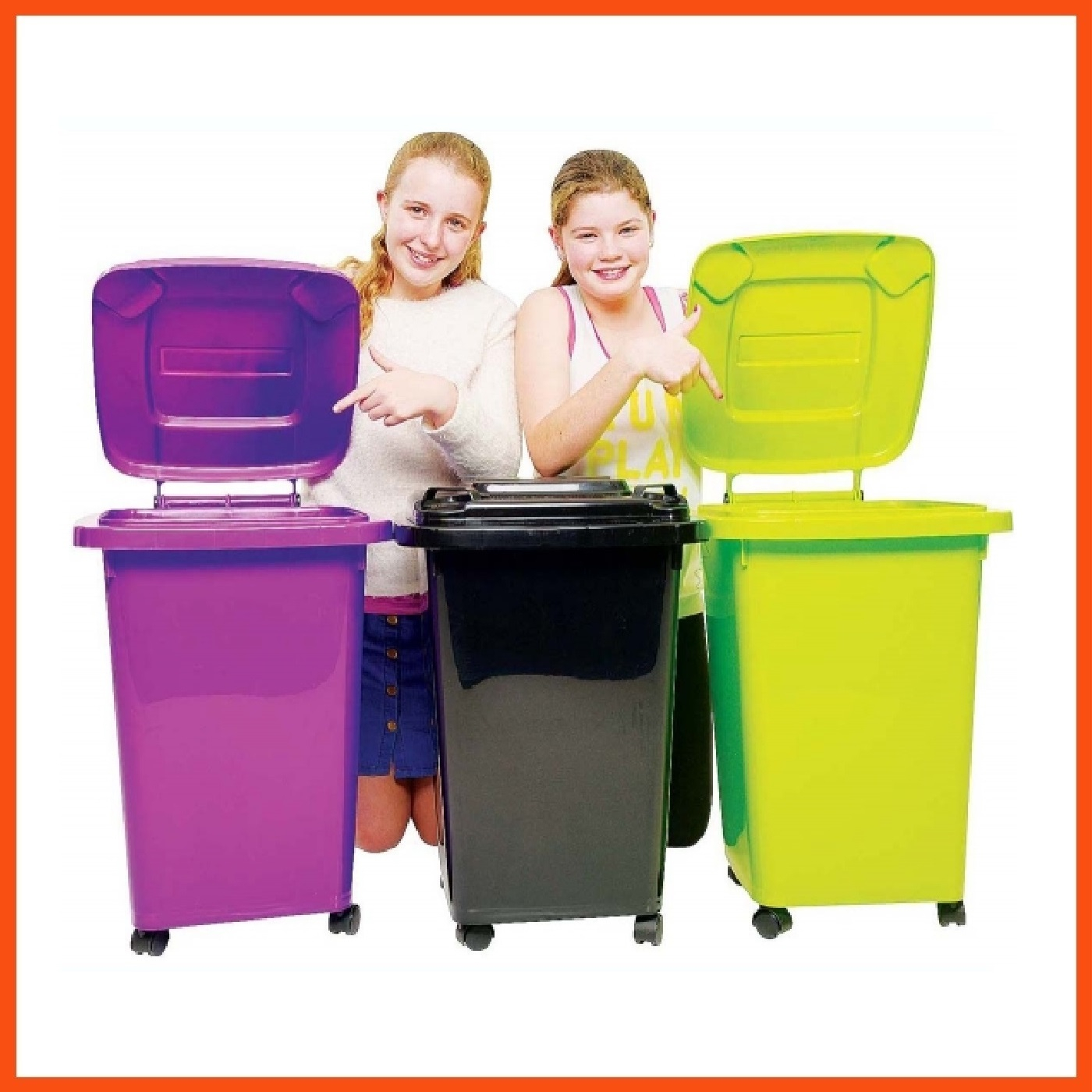 60l Kids Toy Storage Bin Container Mini Plastic Wheelie Bin 4 with dimensions 1400 X 1400