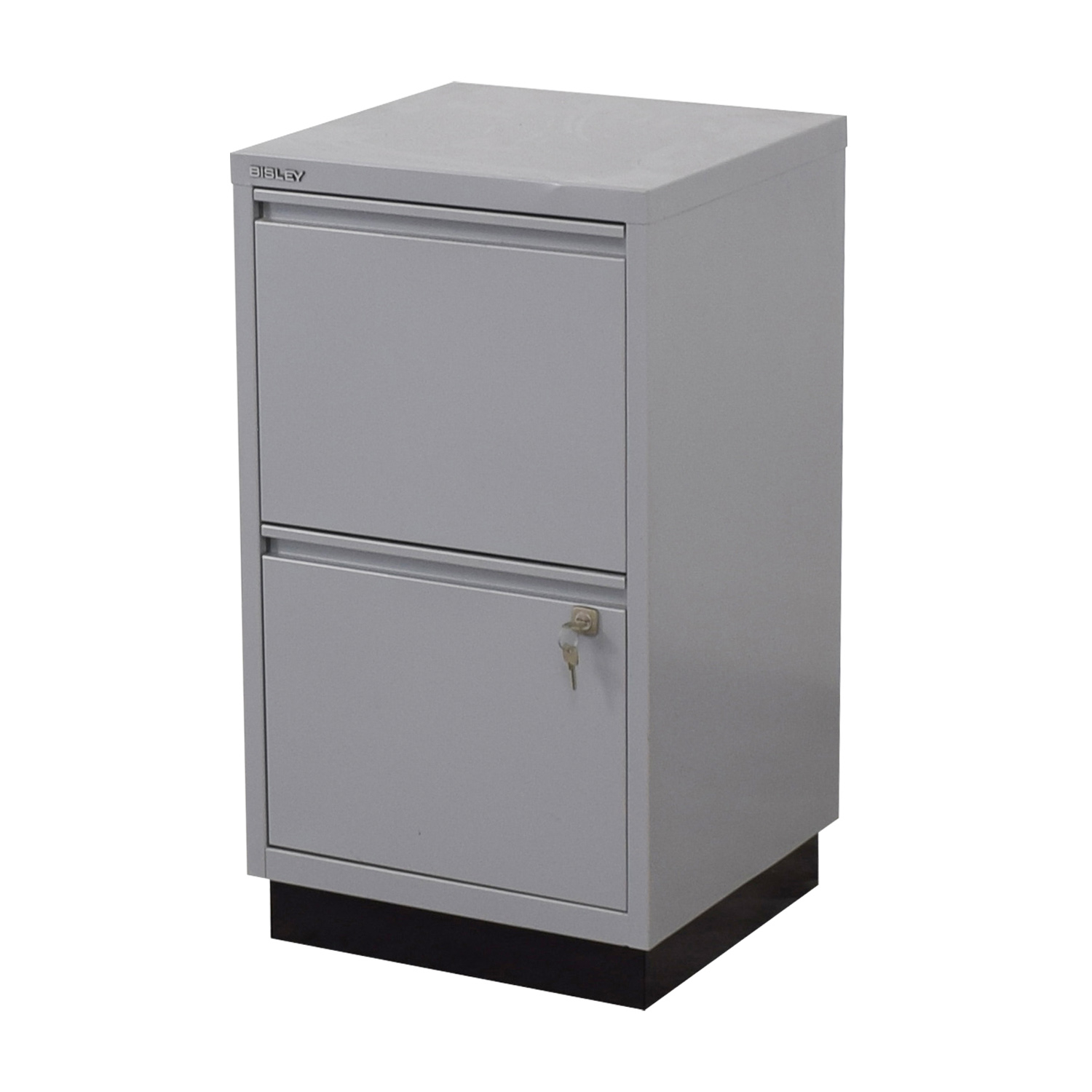 70 Off Bisley Bisley Grey Two Drawer Filing Cabinet Storage regarding measurements 1500 X 1500
