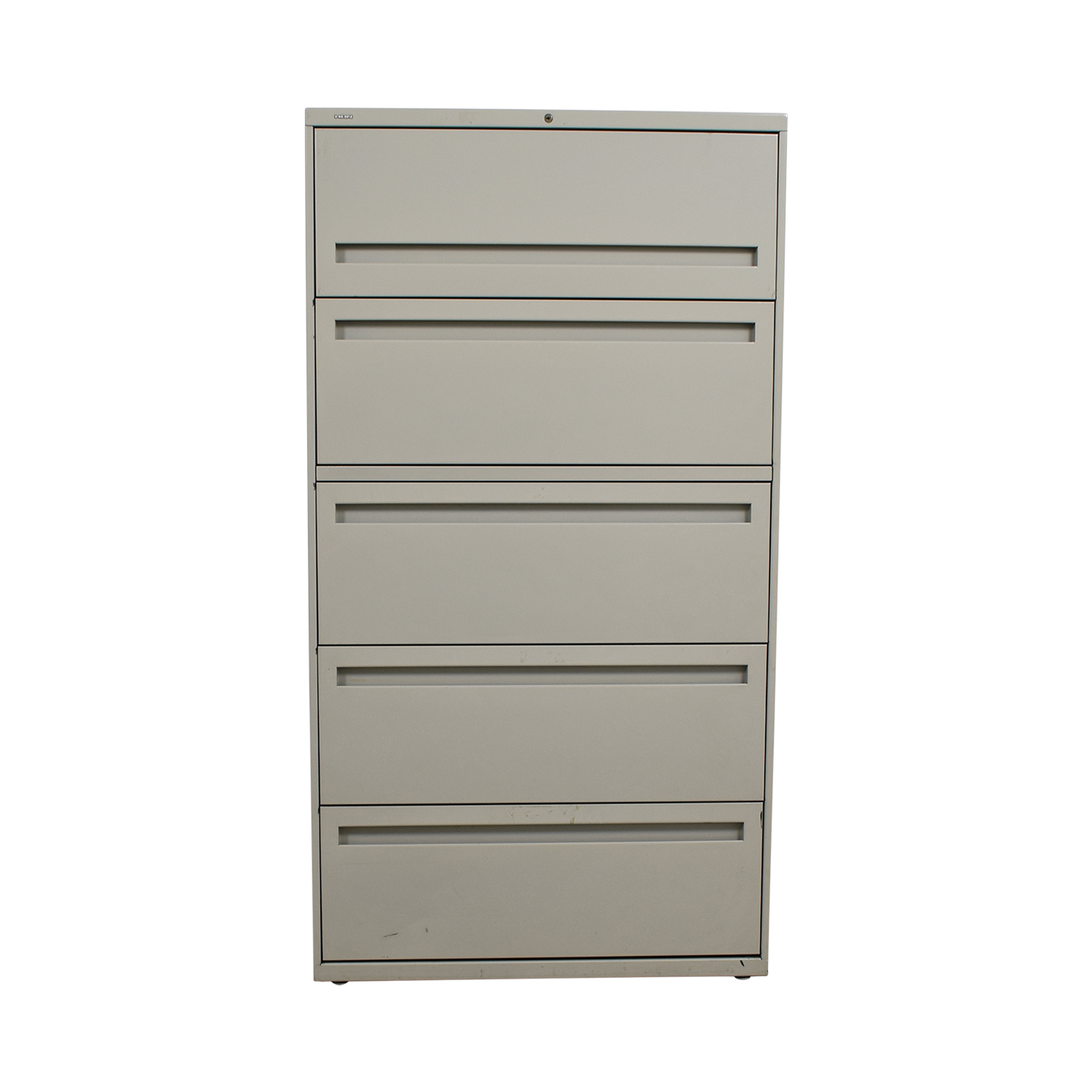 80 Off Hon Hon White Five Drawer Lateral File Cabinet Storage within proportions 1500 X 1500