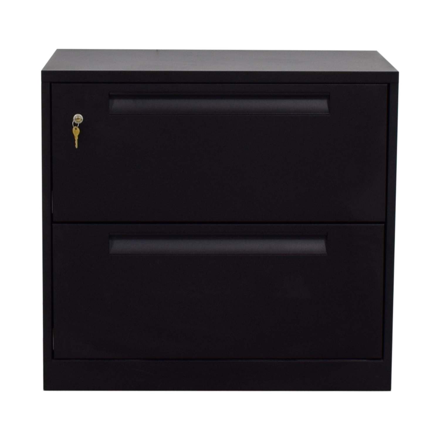 80 Off Steelcase Steelcase Black Lateral Two Drawer File Cabinet for measurements 1500 X 1500