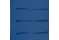 800 Series 42 In W 4 Drawer Full Pull Lateral File Cabinet In Blue pertaining to sizing 1000 X 1000