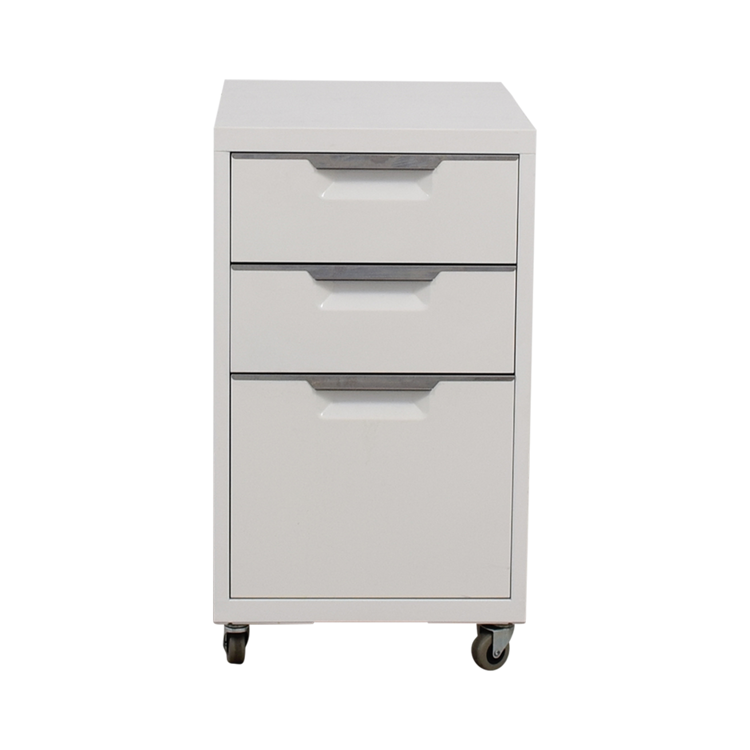 88 Off Cb2 Cb2 Tps White 3 Drawer Filing Cabinet Storage within proportions 1500 X 1500