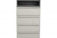 90 Off Hon Hon White Five Drawer Lateral File Cabinet Storage pertaining to proportions 1500 X 1500