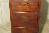 A Large Art Deco 3 Drawer Oak Filing Cabinet Antiques Atlas in measurements 1000 X 1256