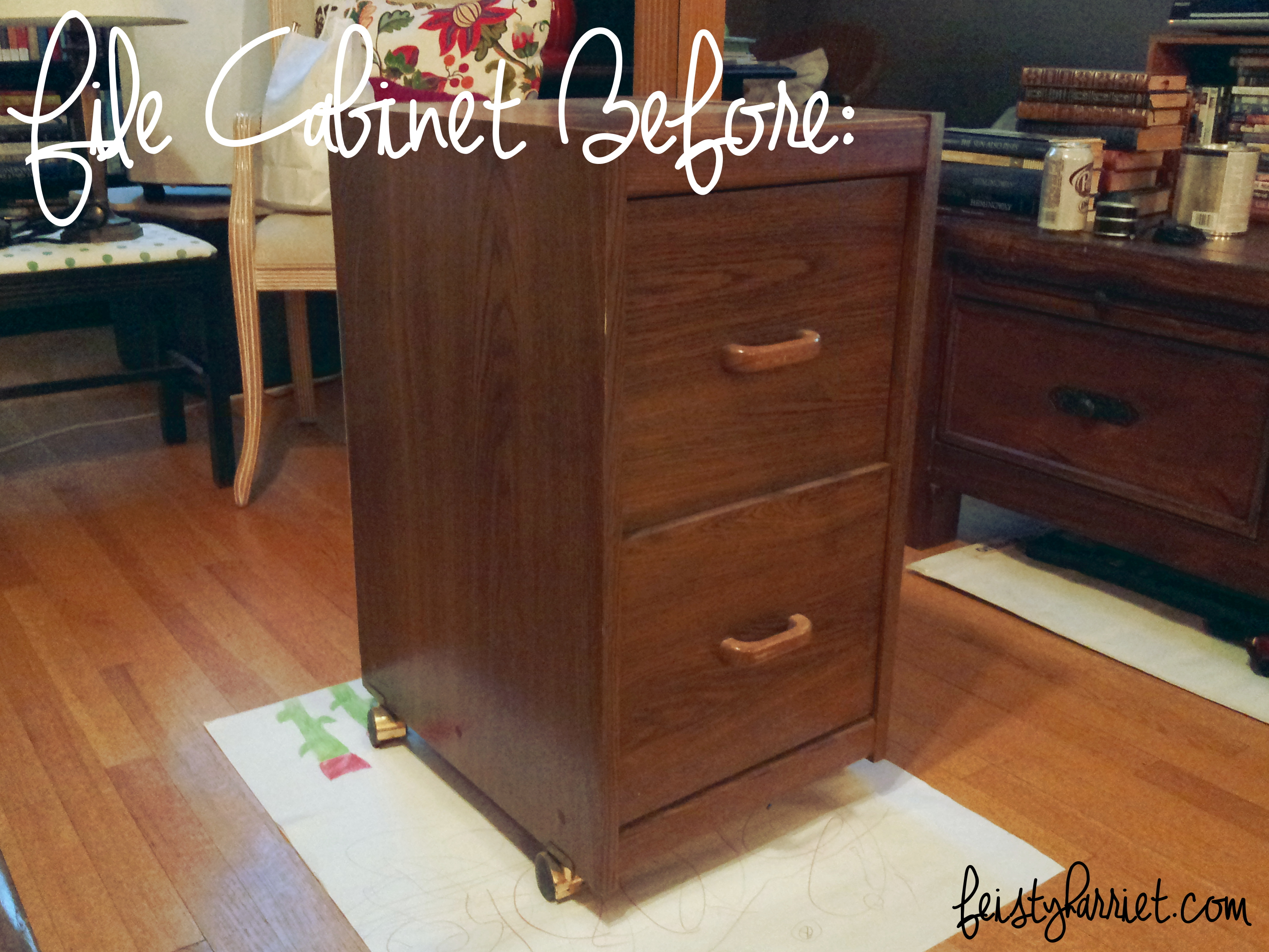 A Tale Of Two File Cabinets A Diy Success Feisty Harriet with regard to size 2965 X 2224