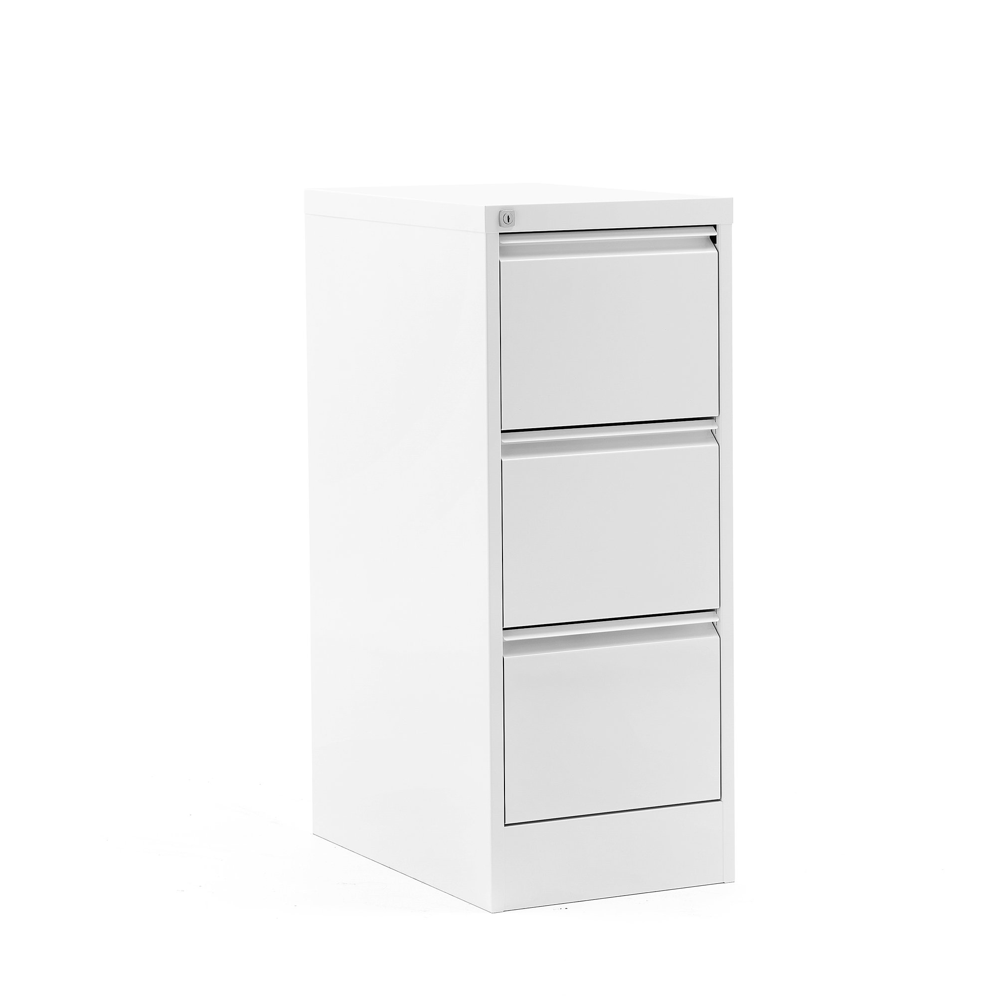 A4 Filing Cabinet 3 Drawers 415x630x1030 Mm White Aj Products intended for measurements 2000 X 2000