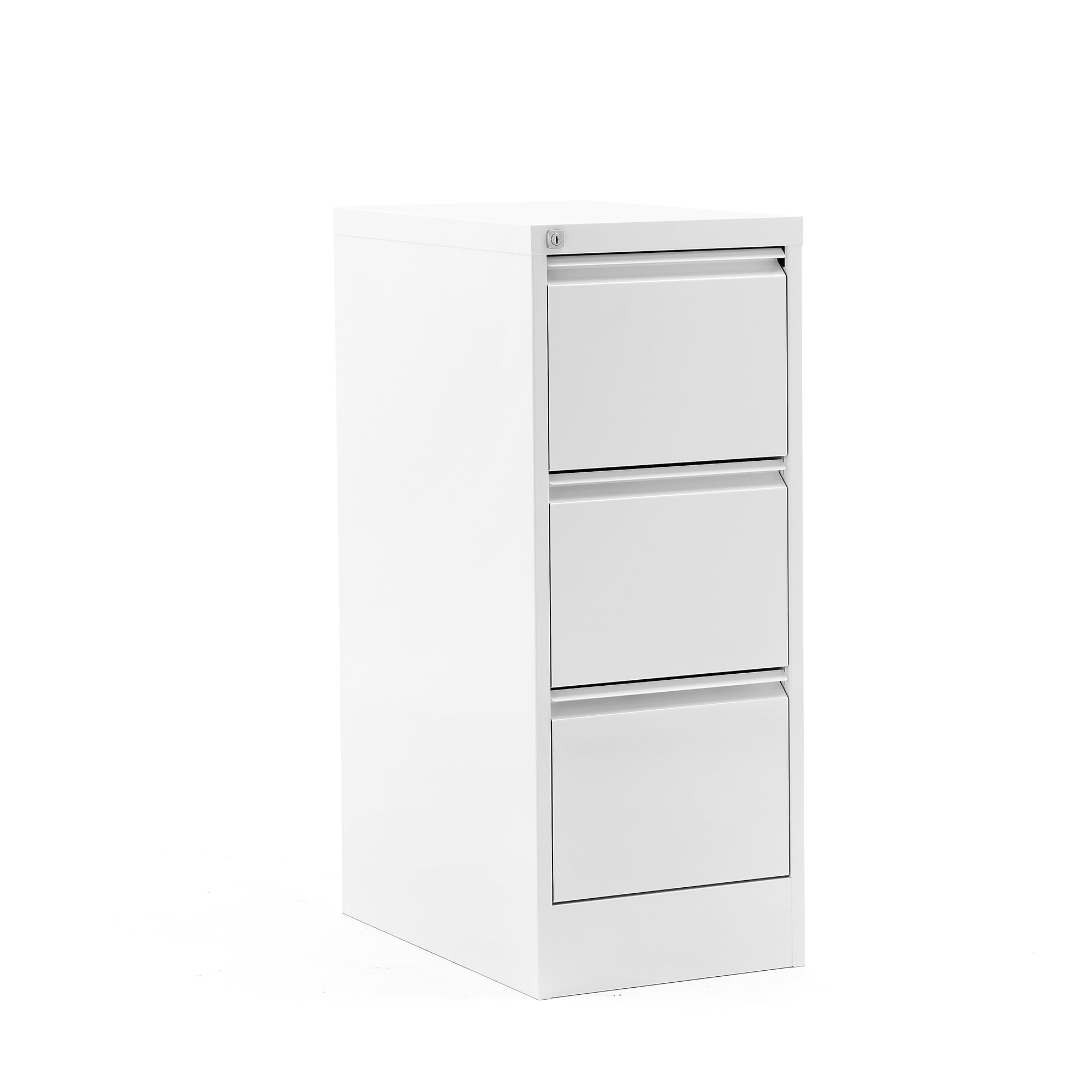 A4 Filing Cabinet 3 Drawers 415x630x1030 Mm White Aj Products with regard to dimensions 2000 X 2000