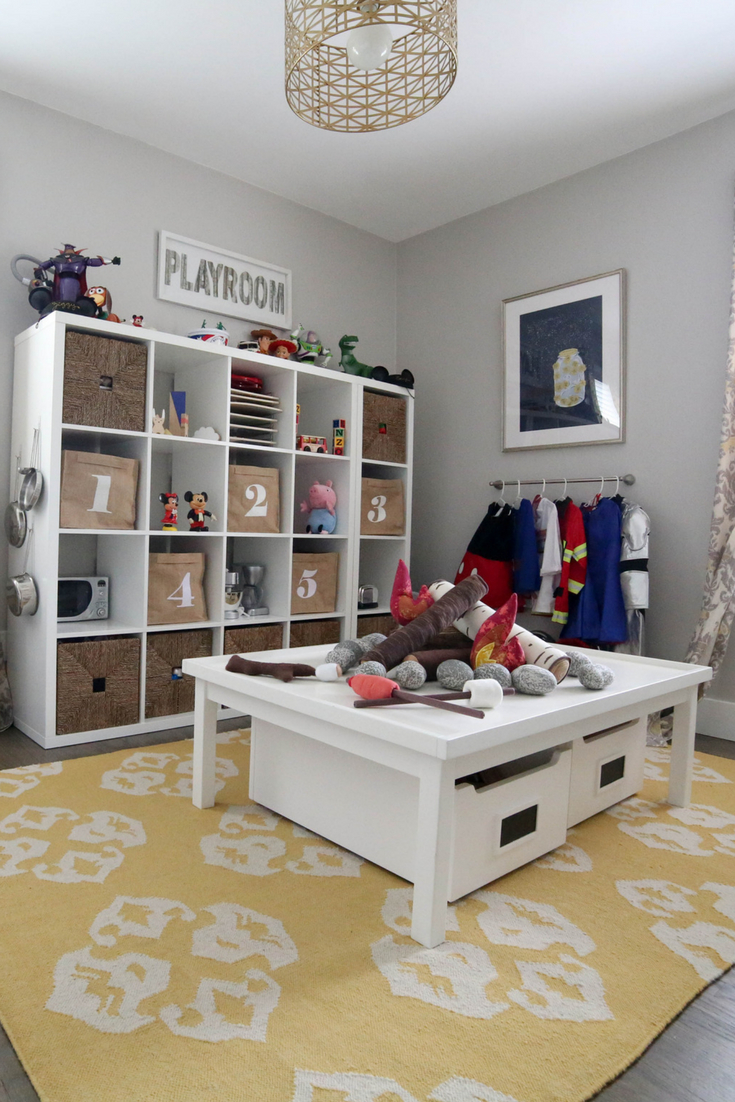 Adding Character To Kids Rooms My Girl Playroom Storage Kids regarding size 735 X 1102