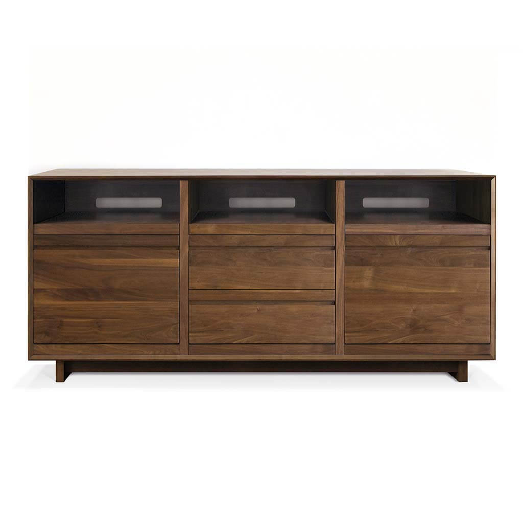 Aero 765 Media Storage Cabinet Entertainment System With Vinyl pertaining to size 1024 X 1024