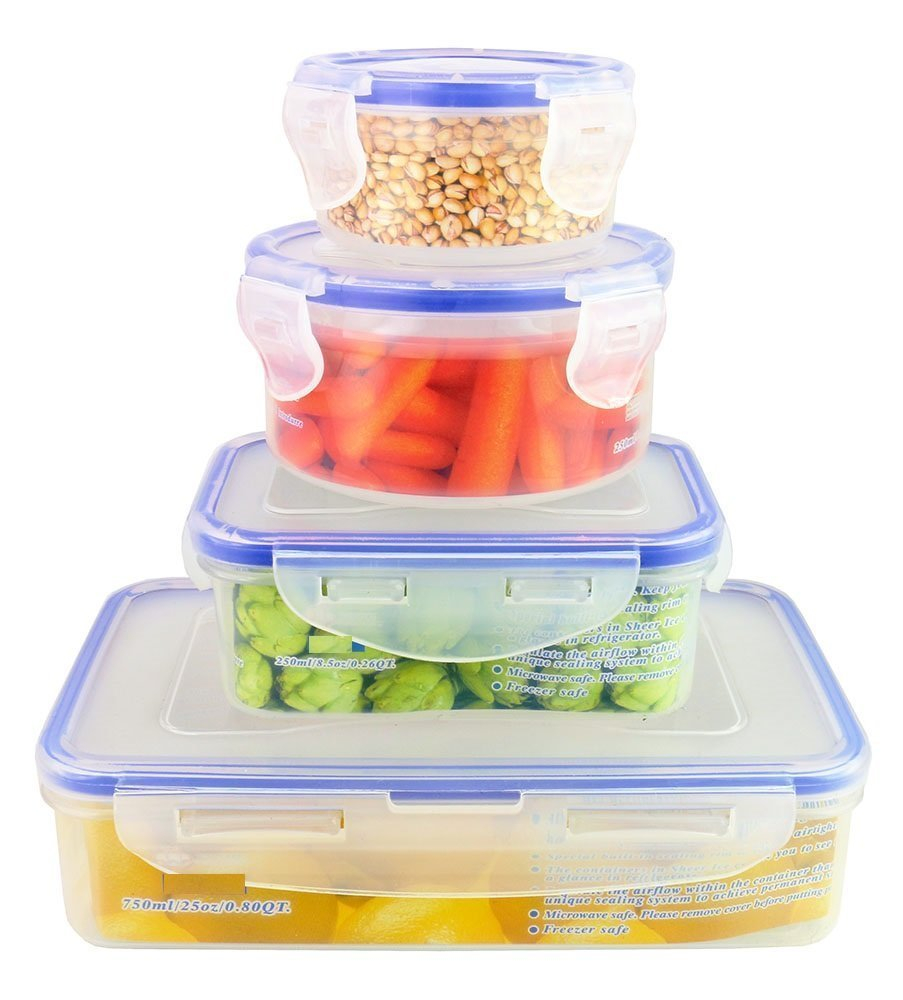 Air Tight Plastic Food Storage Containers With Locking Lids in measurements 903 X 1000