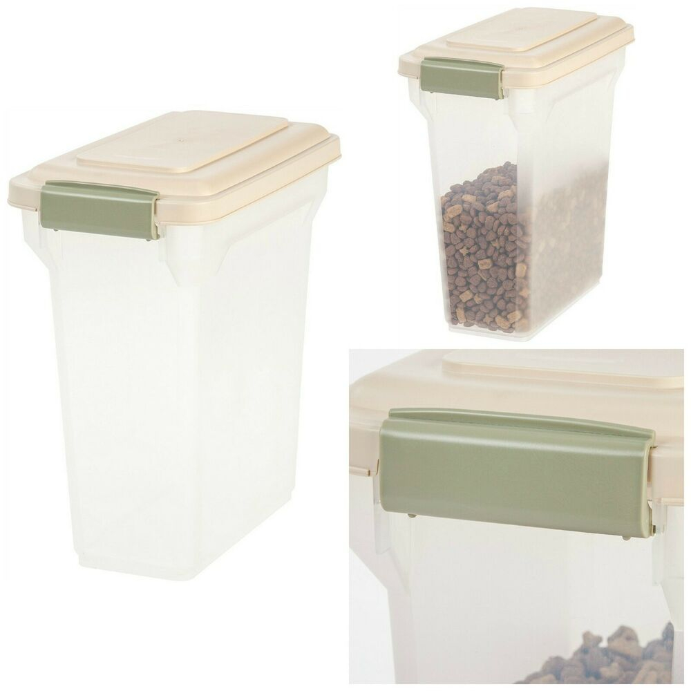 Airtight Pet Food Storage Container Bin Wheels Rolling Dog Pets for proportions 1000 X 1000