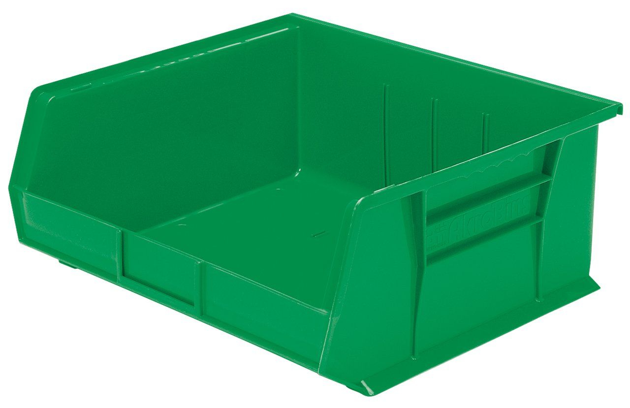Akromils 30235 Plastic Storage Stacking Hanging Akro Bin 11inch within sizing 1280 X 829