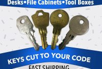 Allsteel File Cabinet Keys Code Cut To D451a Thru D500a Office within sizing 1000 X 996