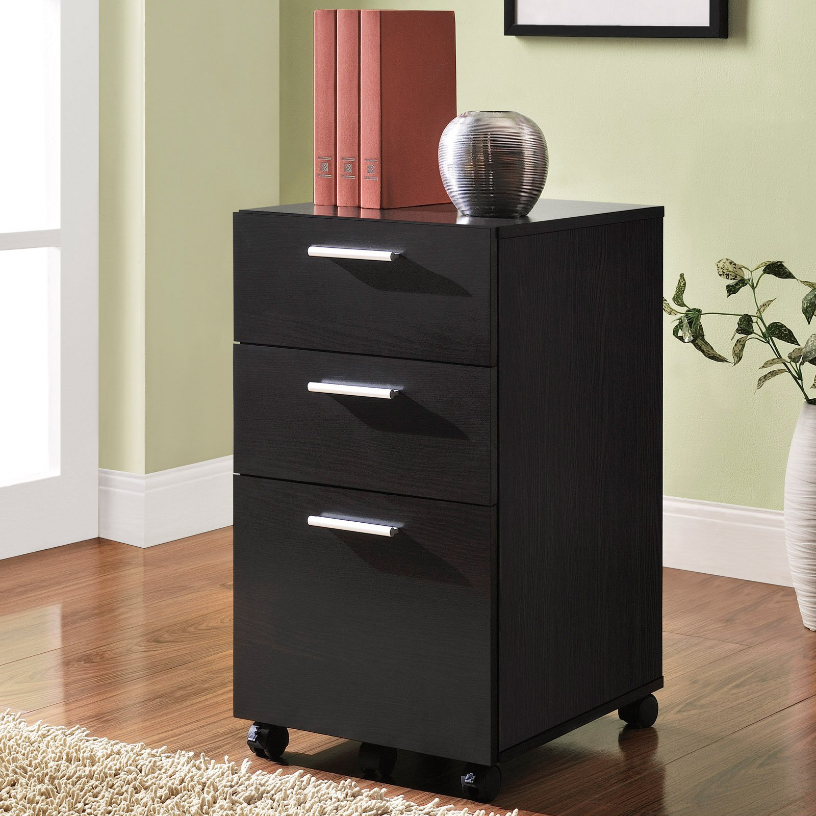 Ameriwood Home Princeton Mobile File Cabinet Espresso Walmart with sizing 1600 X 1600