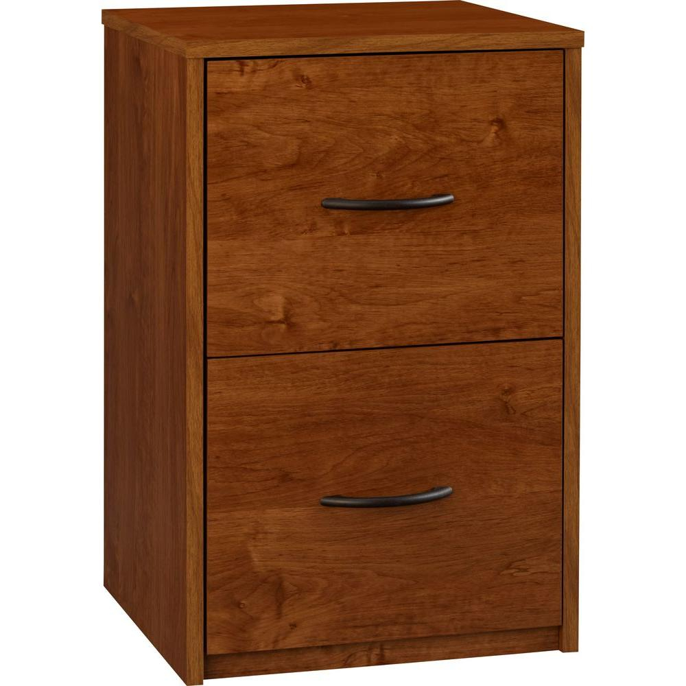 Ameriwood Home Southwood Brown Oak 2 Drawer File Cabinet Hd88319 regarding measurements 1000 X 1000
