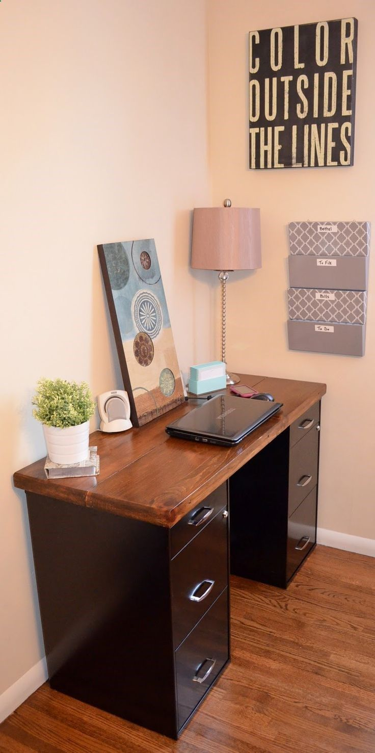 Another Nice Looking Filing Cabinet Desk Home Ideas And Things with regard to dimensions 736 X 1477