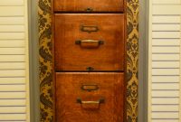 Antique Vintage Oak Filing Cabinet Kenrick And Jefferson Made In intended for size 997 X 1500