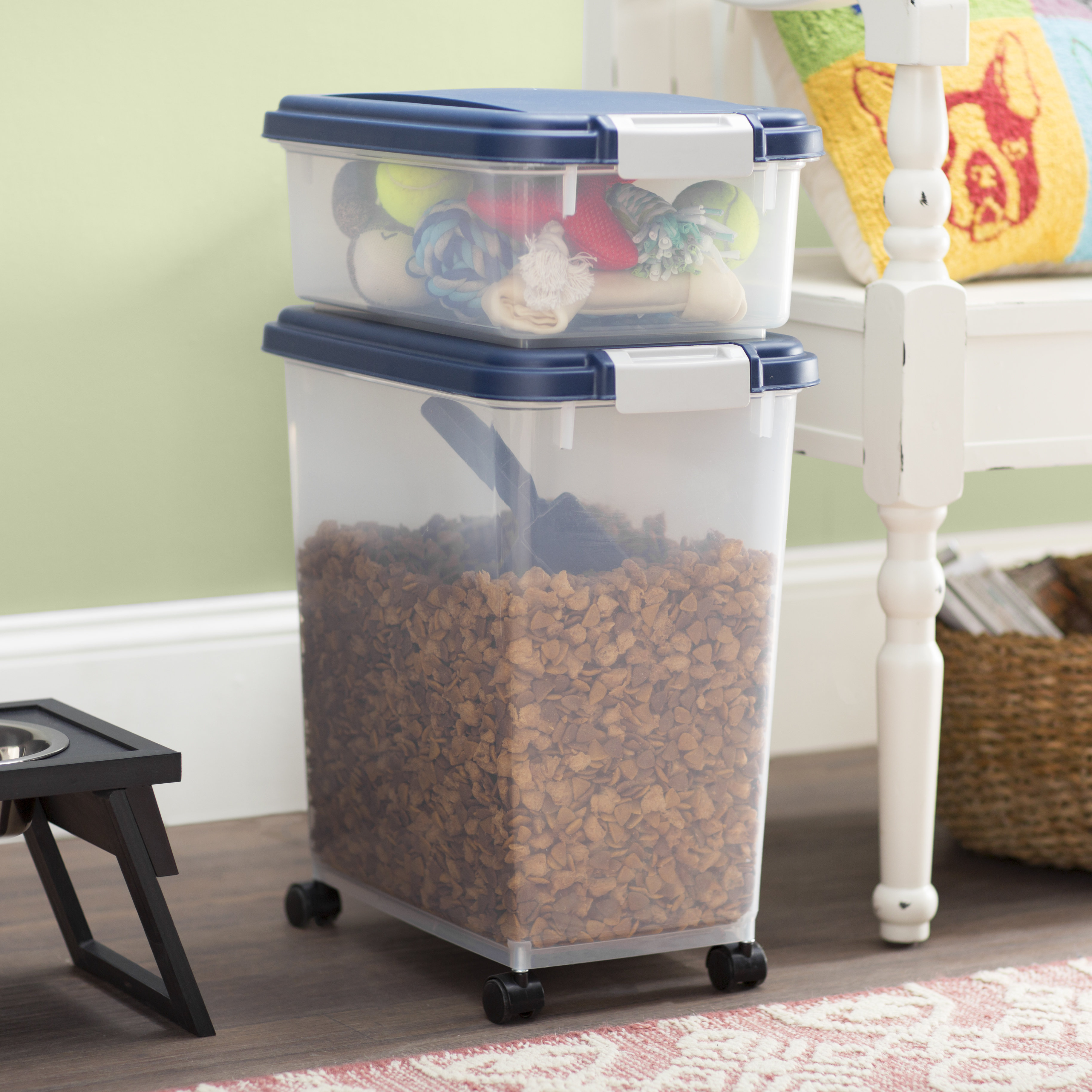 Archie Oscar Ainsworth 3 Piece Pet Food Storage Container pertaining to proportions 3655 X 3655
