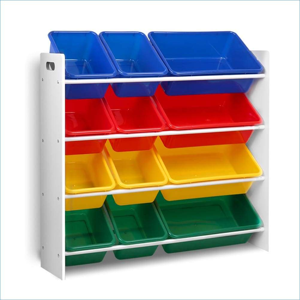 Artiss 12 Bin Toy Organiser Storage Rack Free Shipping Australia pertaining to proportions 1002 X 1002