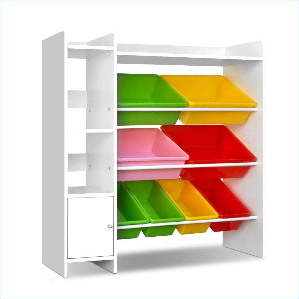 Artiss 8 Bin Toy Storage Shelf Free Shipping Australia Aussie within proportions 1002 X 1002