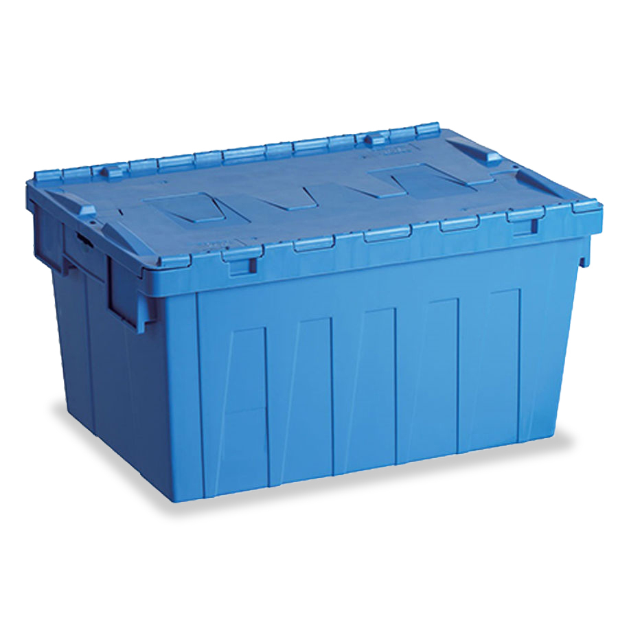 Attached Lid Container 62 Litre Stackable Plastic Storage inside measurements 900 X 900