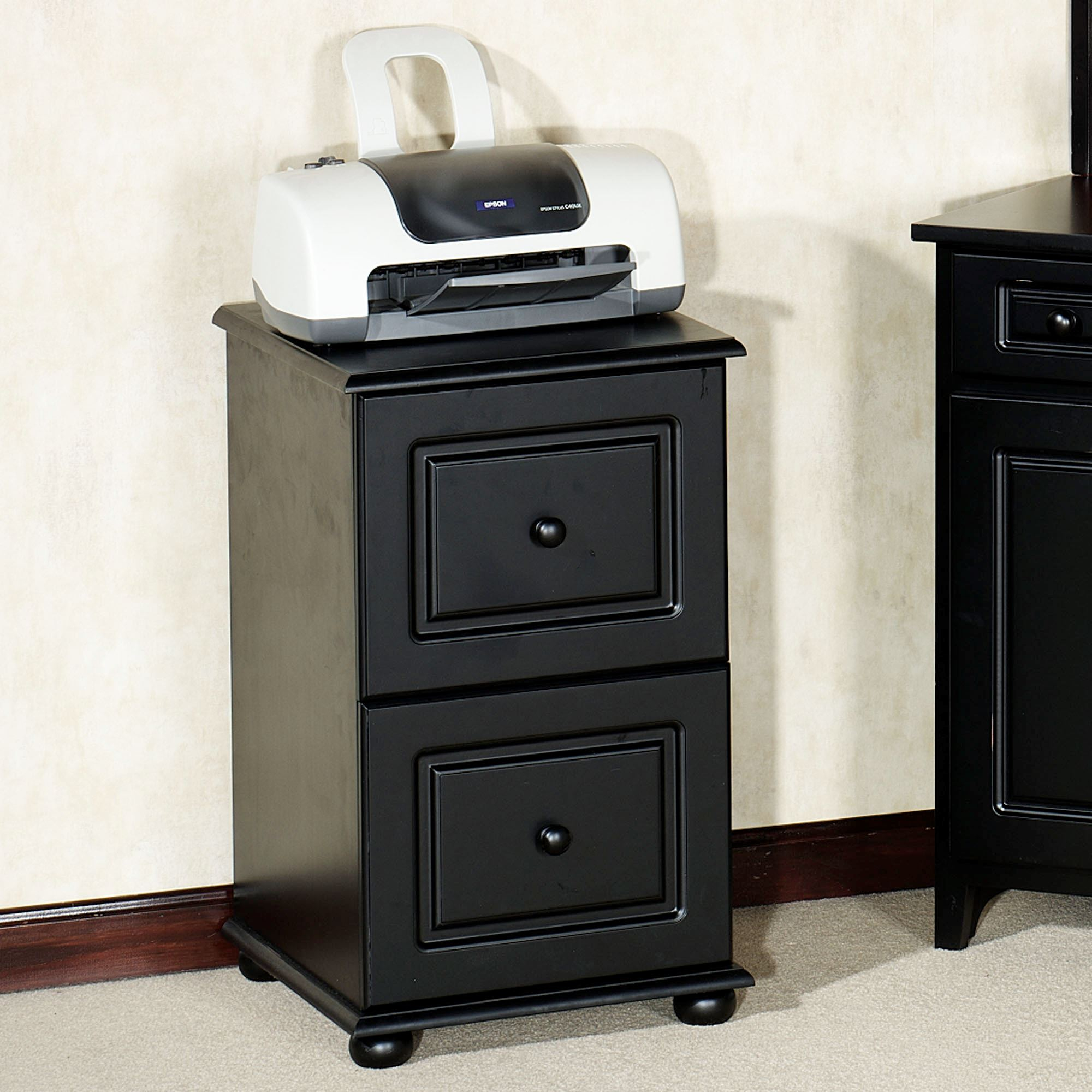 Auston Black File Cabinet regarding sizing 2000 X 2000