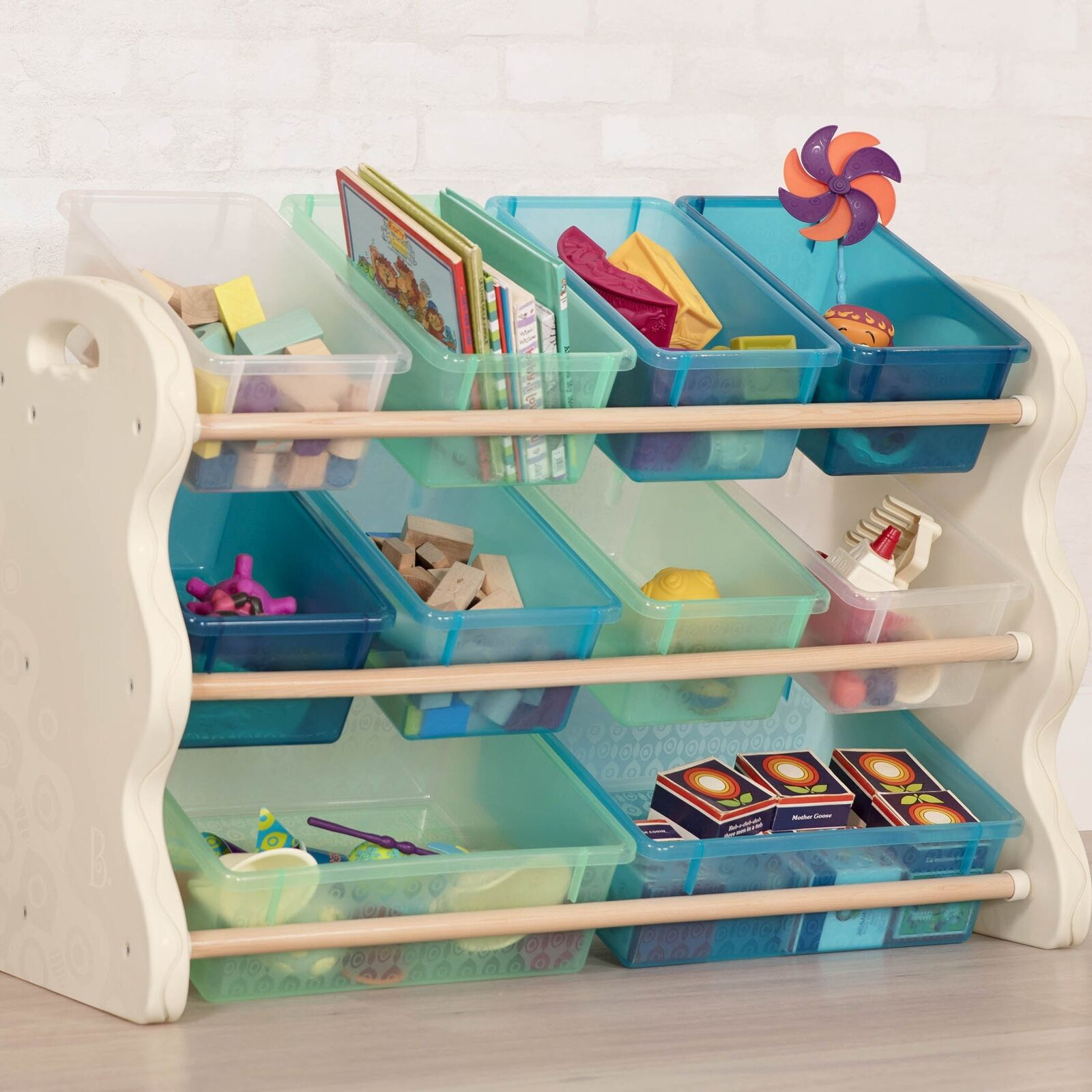 B Spaces Battat Totes Tidy Toy Organizer Kids Furniture Set with regard to sizing 1600 X 1600