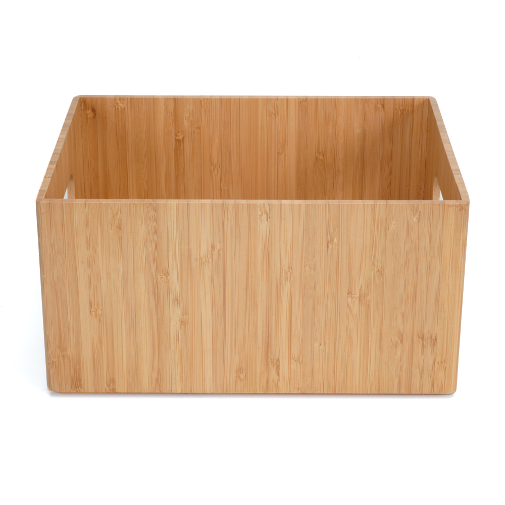 Bamboo Storage Bins 9 W X 12l X 6 H Mobilevision with regard to proportions 1000 X 1000