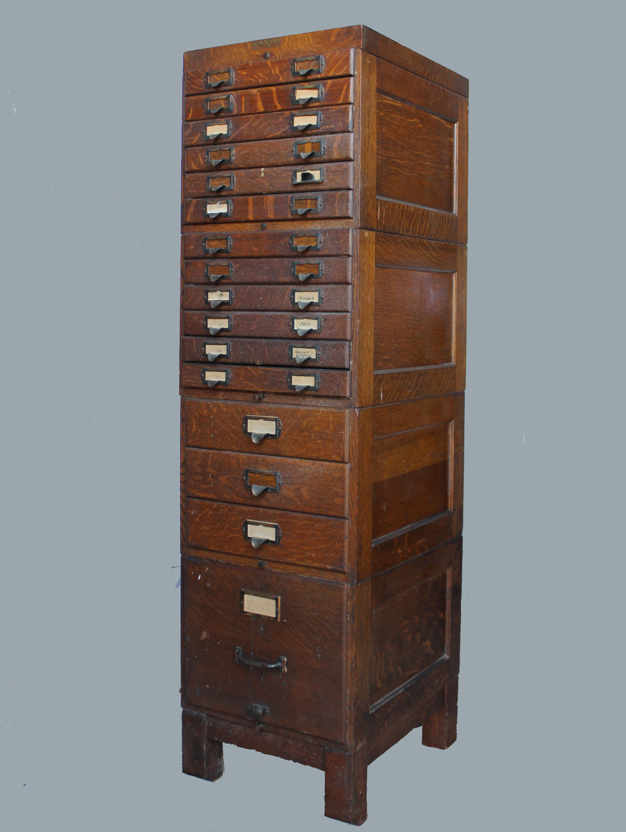 Bargain Johns Antiques Oak File Cabinet Shaw Walker Bargain with sizing 1282 X 1704