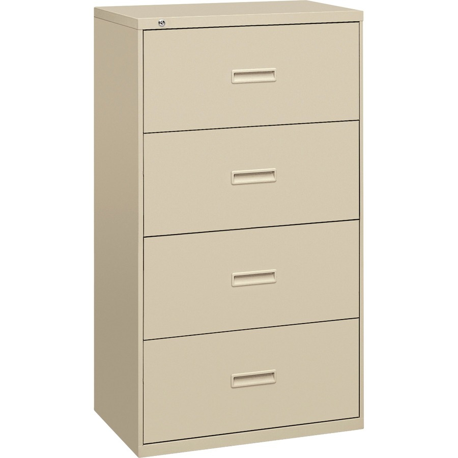 Basyx 434ll Hon 400 Series 4 Drawer 30 Width Putty Color Lateral throughout size 900 X 900