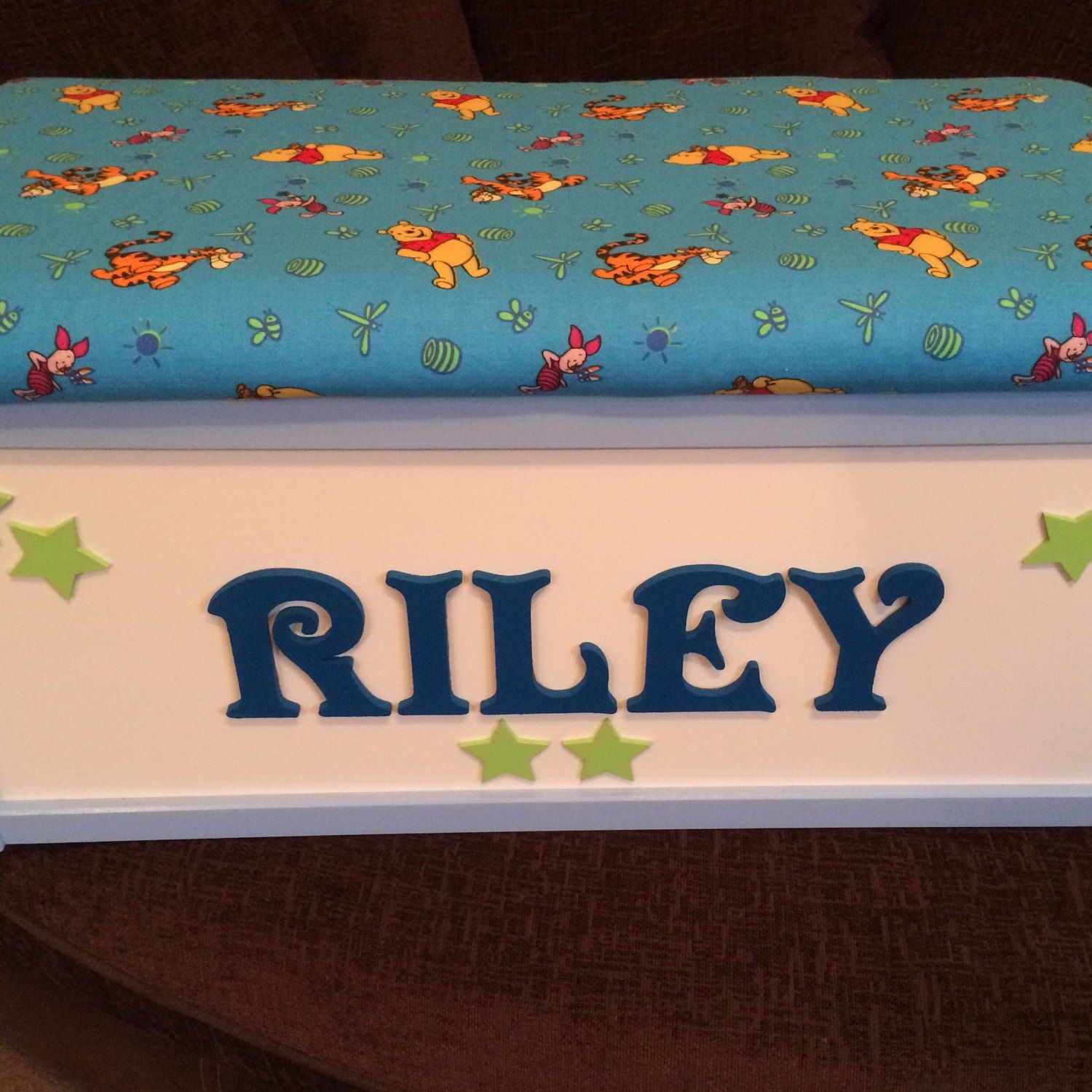 Beautiful New Winnie The Pooh Toy Box Toybox Ideas For Arya Toy inside dimensions 1500 X 1500