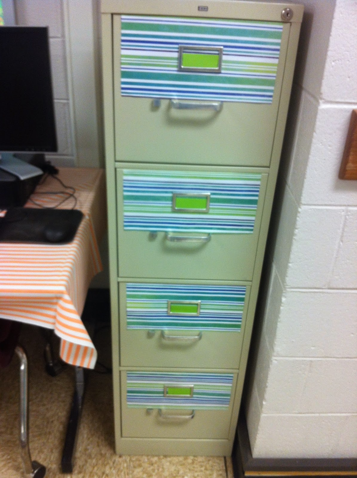 Becoming Ms Adair Diy Filing Cabinet Decoration Makeover pertaining to dimensions 1195 X 1600