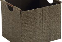 Better Homes And Gardens Woven Storage Bin Brown Durable Construction inside proportions 2400 X 2400