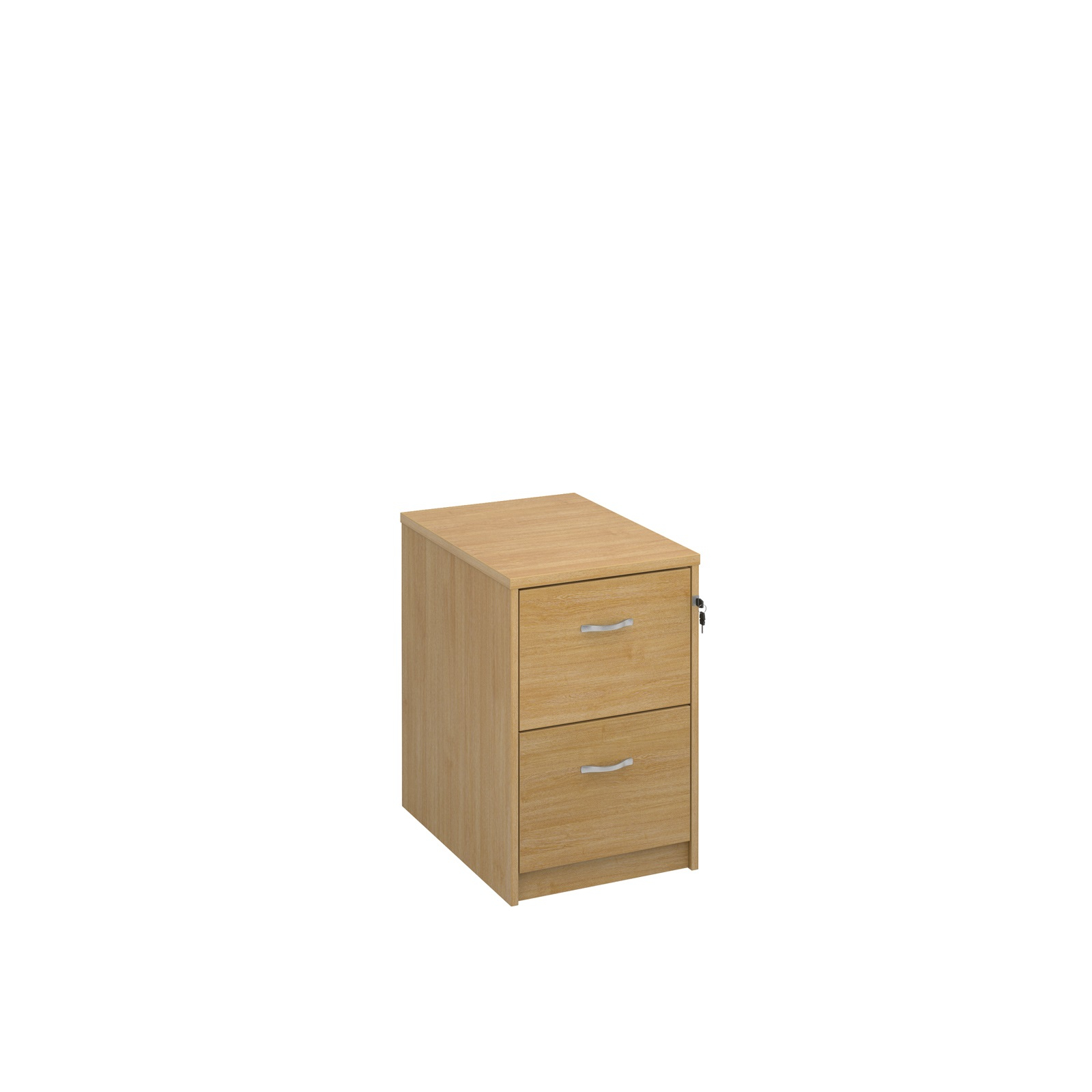 Bimi Ready Built 2 Draw Lockable Wood Filing Cabinet Oak Office with proportions 1600 X 1600