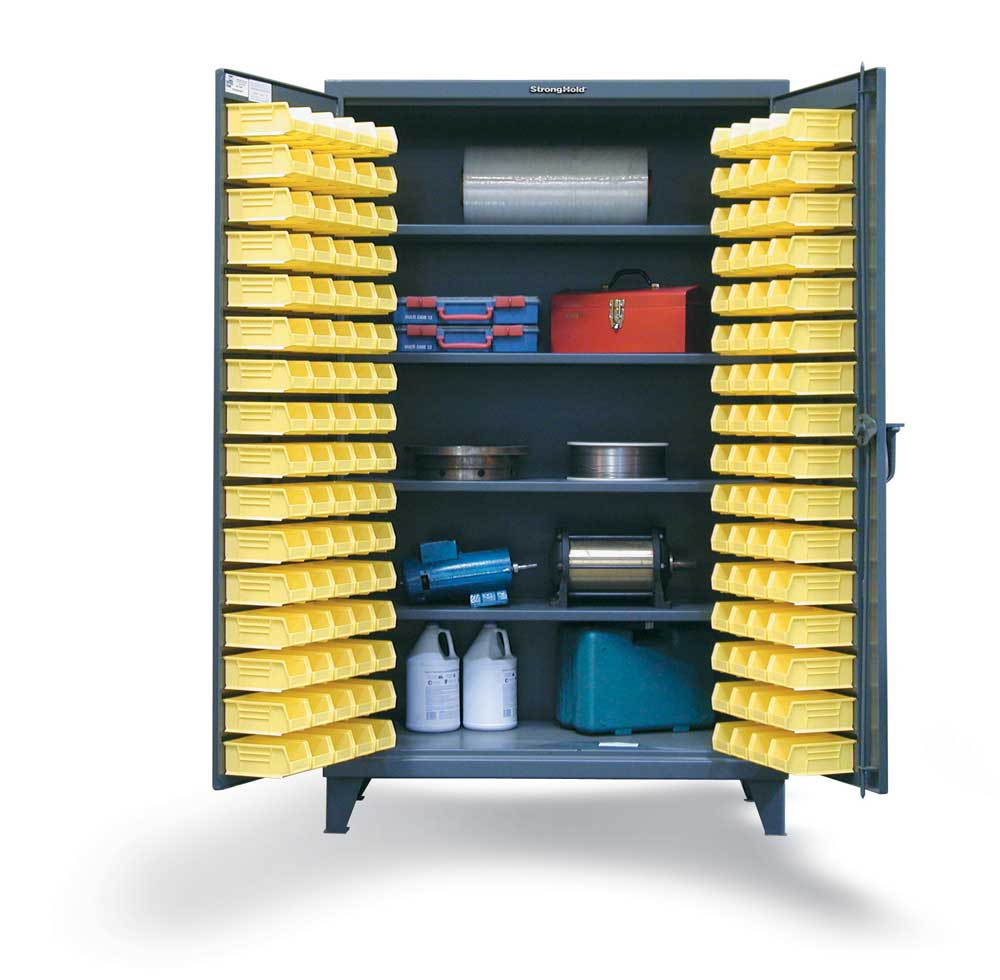 Bin Storage Cabinet With Shelves Strong Hold Seriously Strong throughout dimensions 1000 X 980