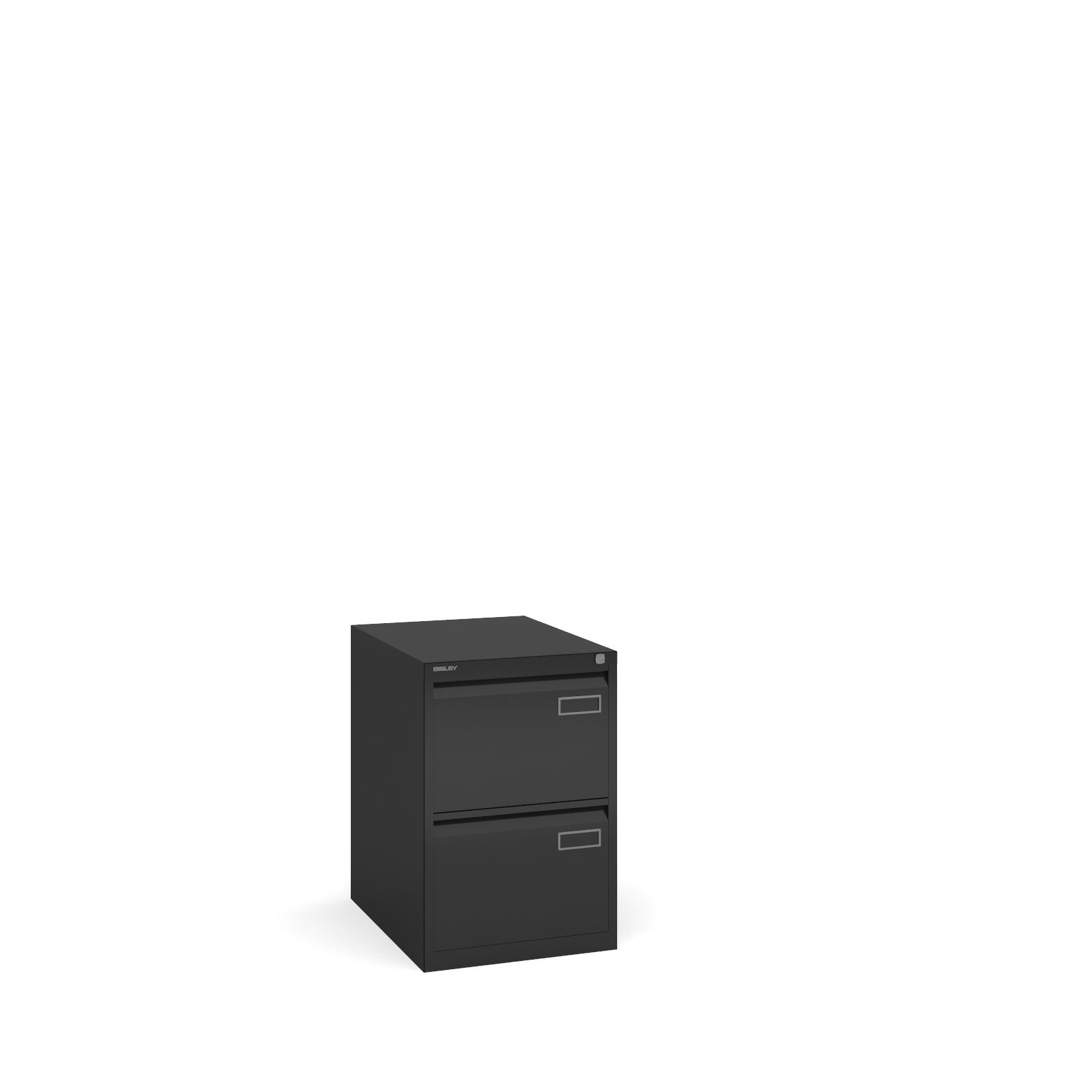 Bisley 2 Drawer Contract Filing Cabinet In Black regarding proportions 1600 X 1600