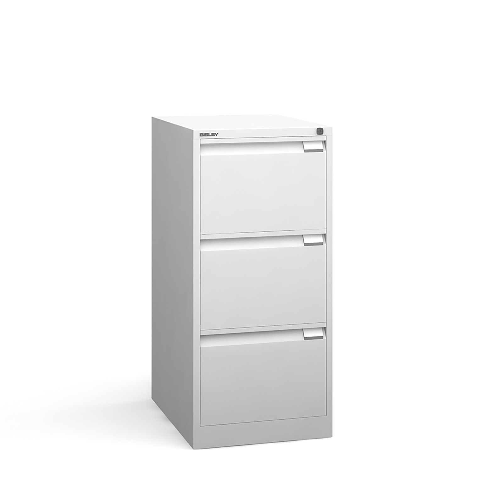 Bisley 3 Drawer Bs Filing Cabinet 1016mm White Grays Office Supplies regarding size 1600 X 1600