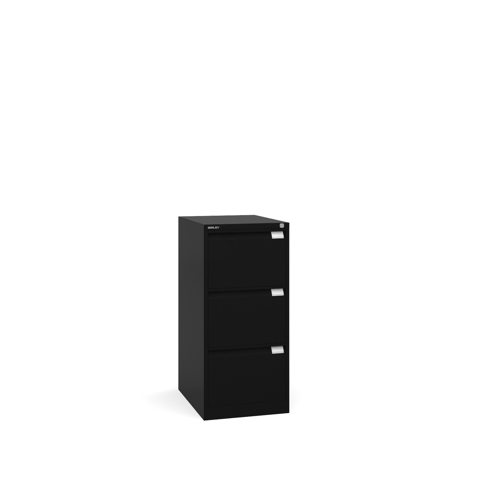 Bisley 3 Drawer Bs Filing Cabinet In Black Office Resale pertaining to proportions 1600 X 1600