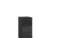 Bisley 3 Drawer Contract Filing Cabinet In Black Office Resale within size 1600 X 1600