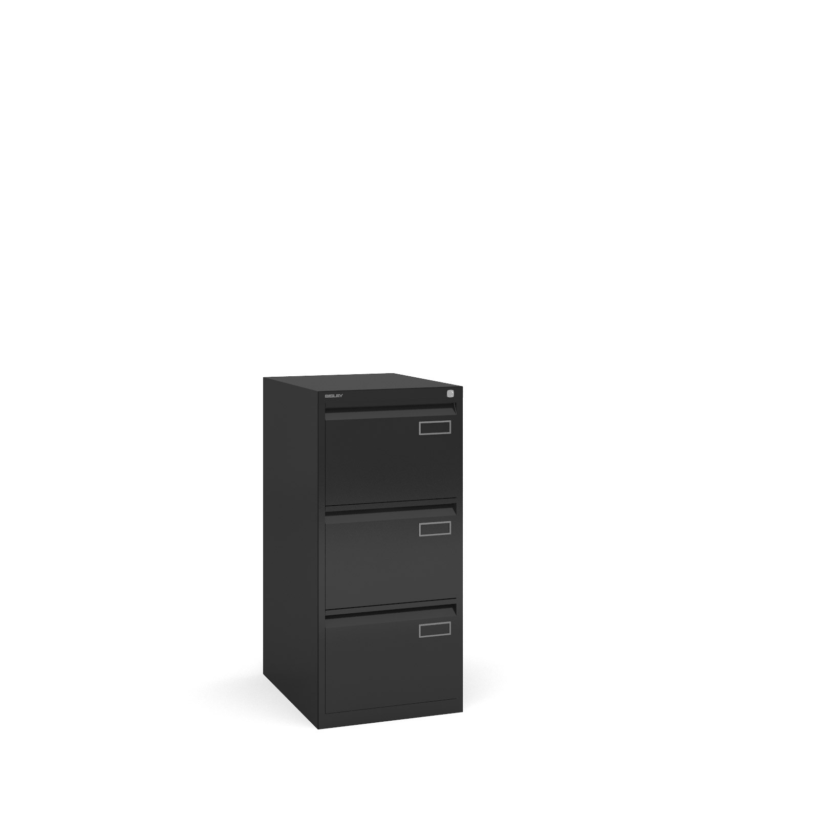 Bisley 3 Drawer Contract Filing Cabinet In Black Office Resale within size 1600 X 1600