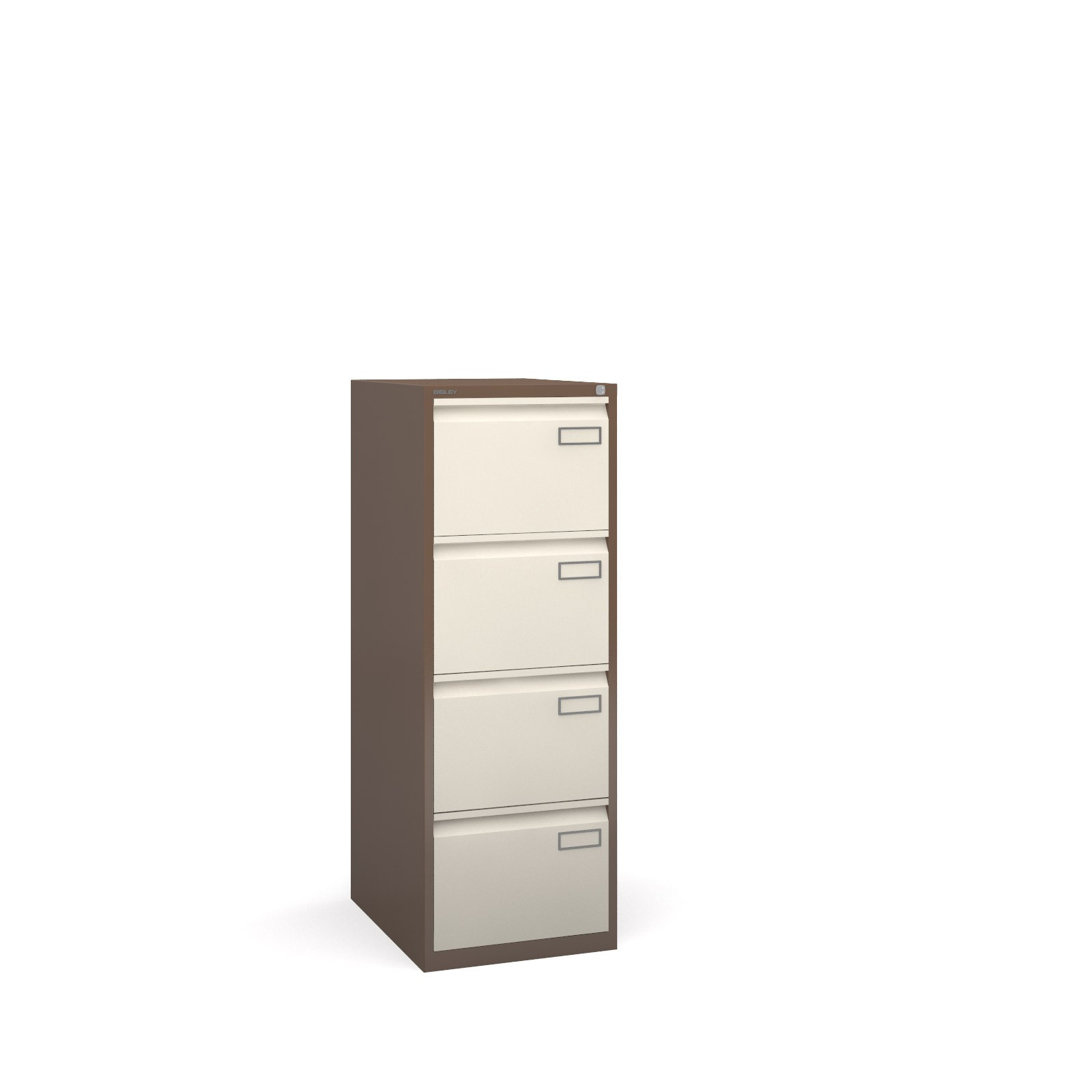 Bisley 4 Drawer Contract Filing Cabinet In Coffeecream Office in proportions 1600 X 1600