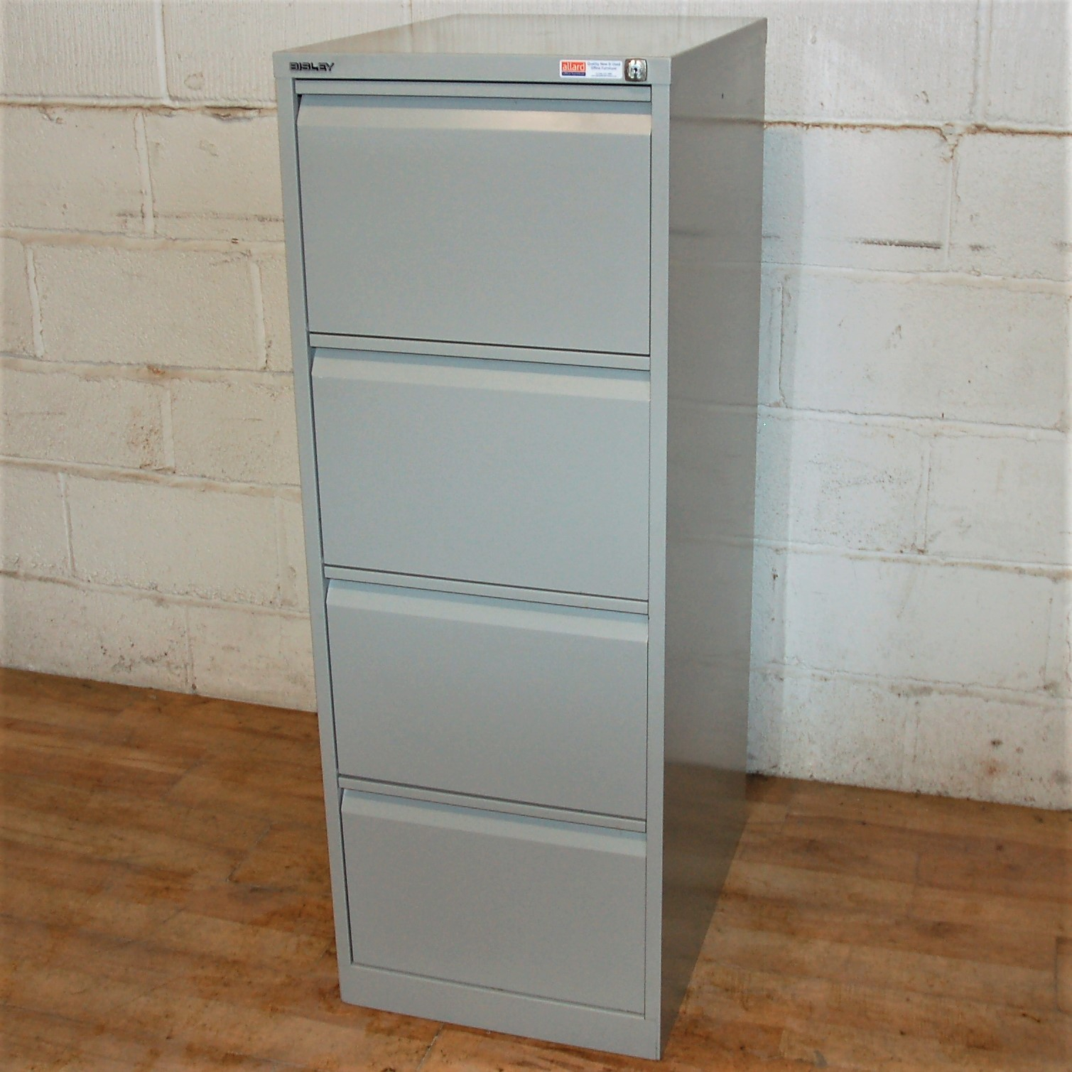 Bisley 4dwr Filing Cabinet Grey 6080 Allard Office Furniture pertaining to sizing 1509 X 1509