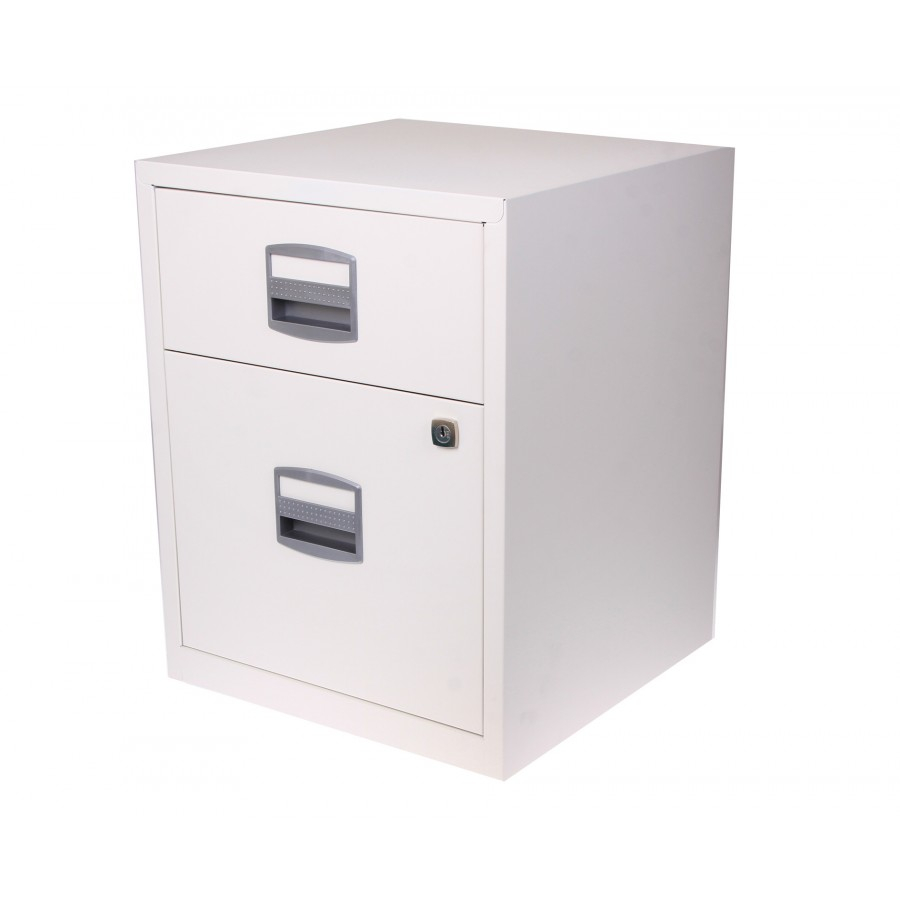 Bisley A4 2 Drawer Filing Cabinet On Wheels Desk Drawers Storage in proportions 900 X 900