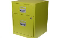 Bisley A4 2 Drawer Filing Cabinet On Wheels Green Desk Drawers intended for proportions 1890 X 1540