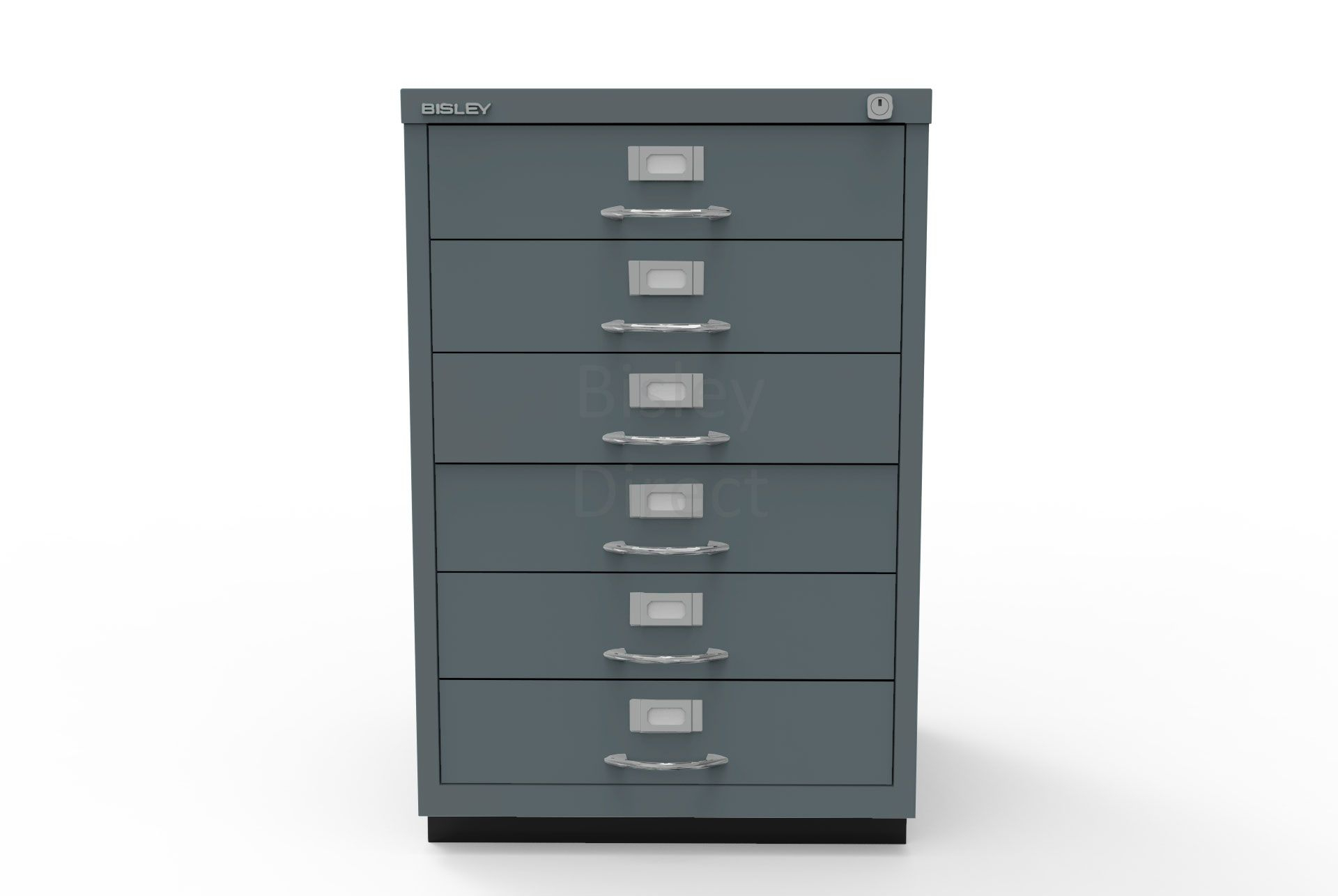 Bisley Anthracite F Series Classic Front 6 Drawer 049 Aa3 H 711 W inside measurements 1920 X 1286