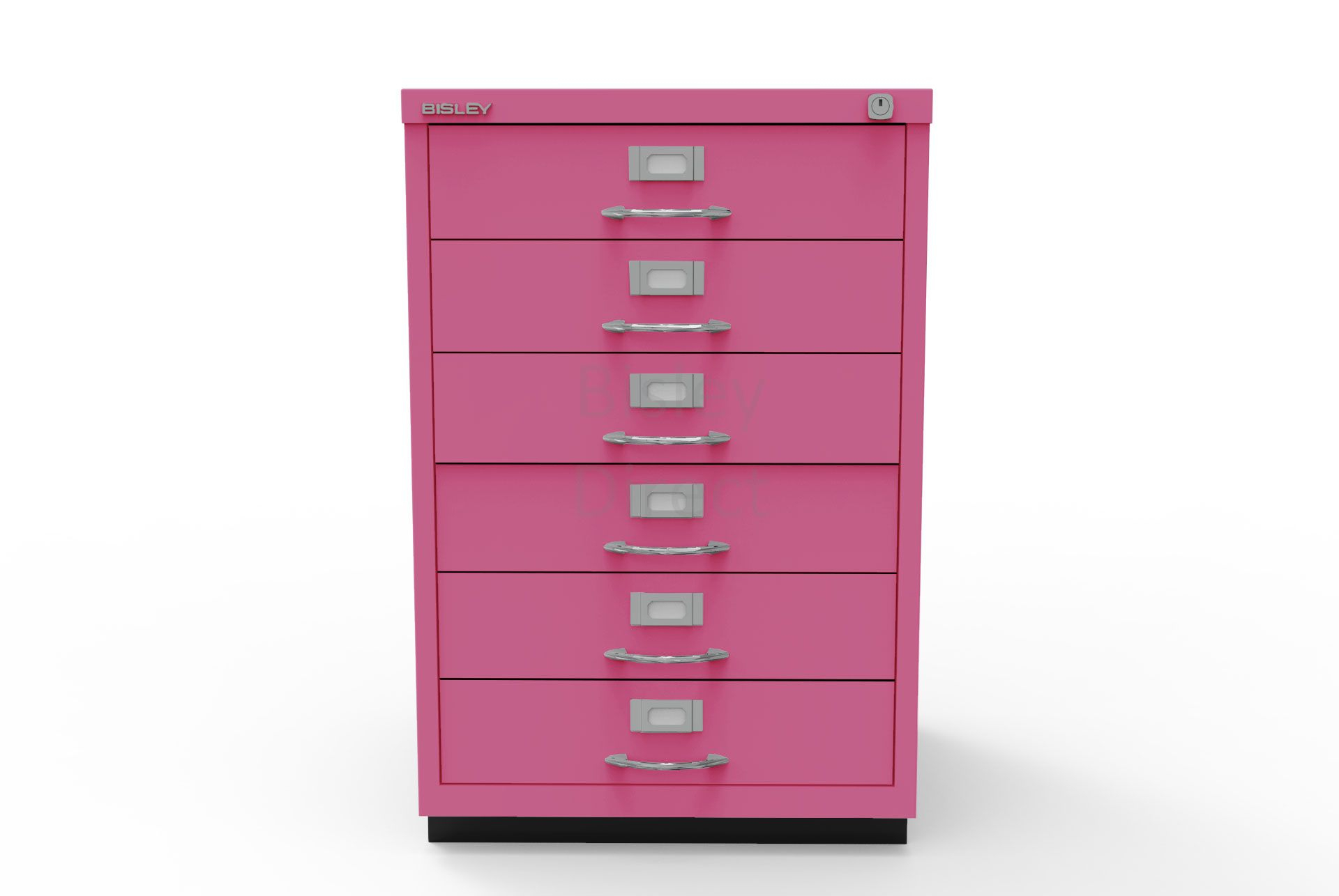 Bisley Fuschia Pink F Series Classic Front 6 Drawer 049 Be2 H 711 W with sizing 1920 X 1286